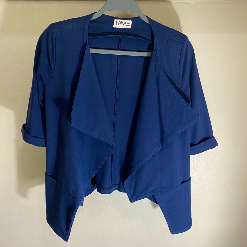 COTTON JACKET  || Hong Kong Fashion || Navy Blue